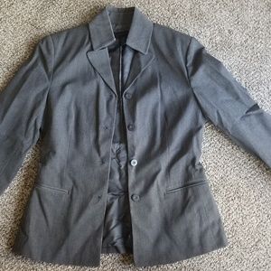 The Limited Dark Grey Blazer